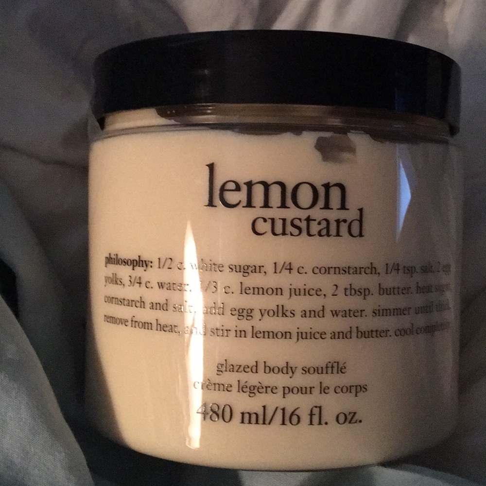 Philosophy lemon custard